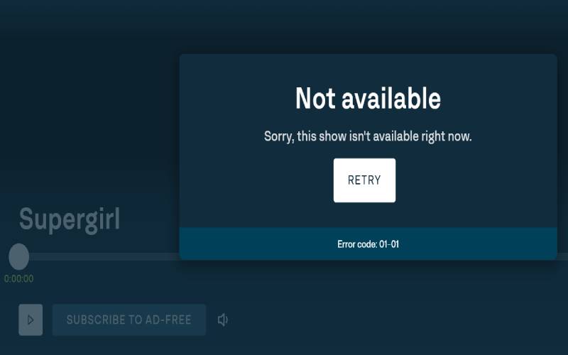 ITVX not available in Australia