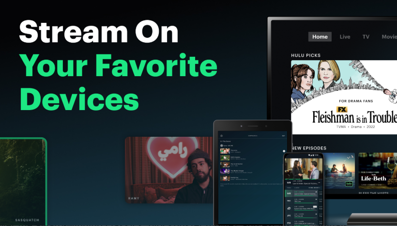 Hulu on Your Devices