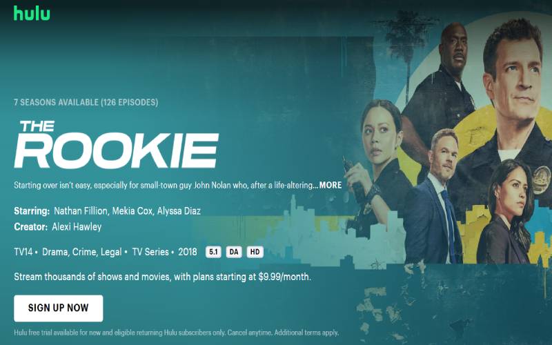 The Rookie Season 7 in Australia